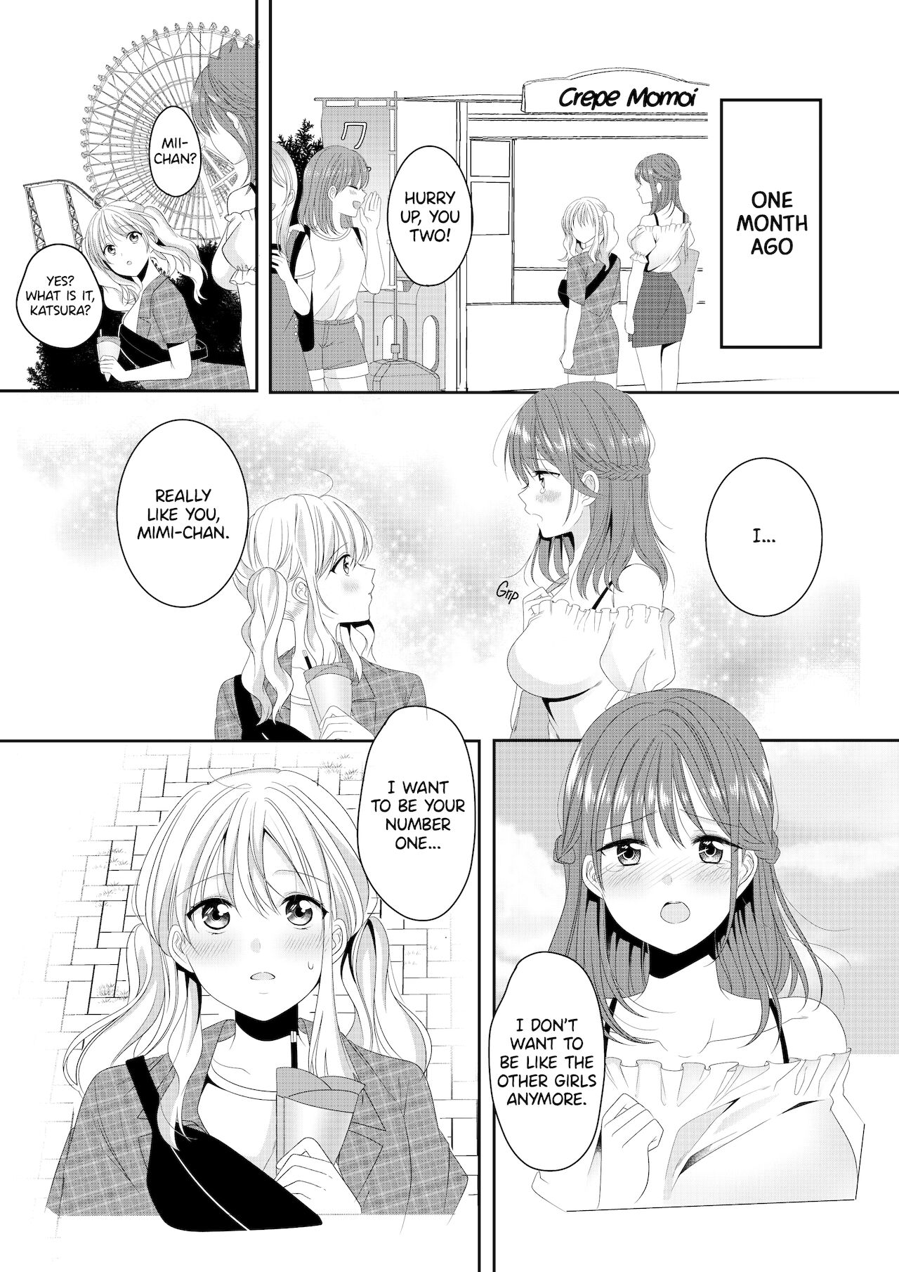 [No Such Agency (しのぎあさ)] 幼馴染は肉食系⁉今日から身長差百合ップル [英訳] [無修正]