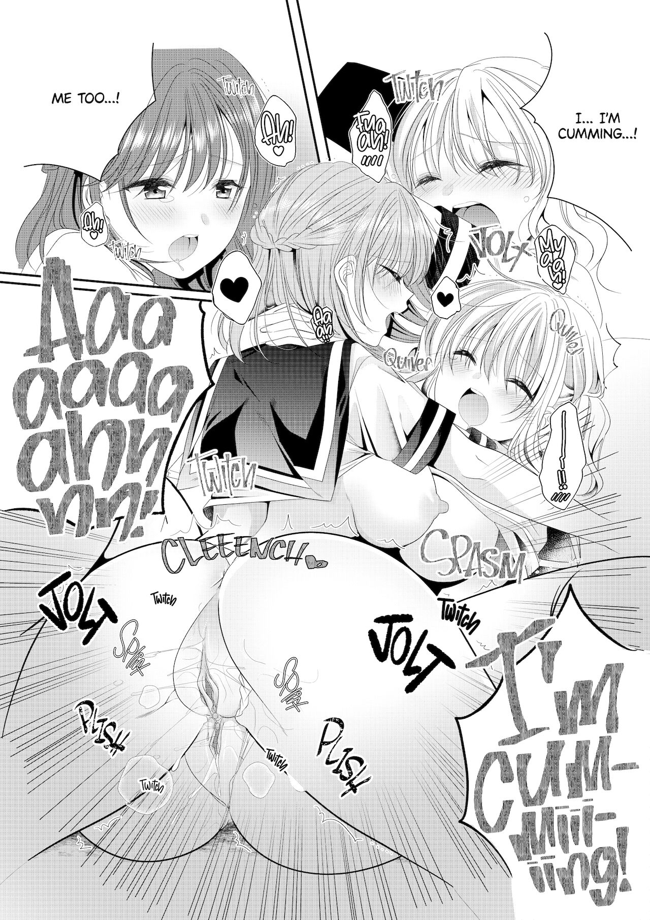 [No Such Agency (しのぎあさ)] 幼馴染は肉食系⁉今日から身長差百合ップル [英訳] [無修正]