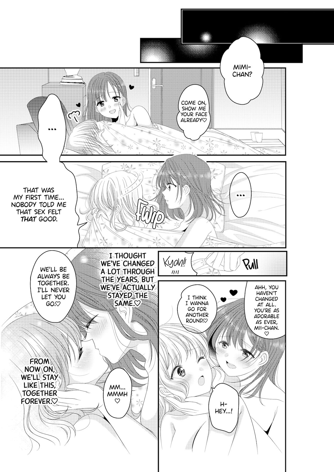 [No Such Agency (しのぎあさ)] 幼馴染は肉食系⁉今日から身長差百合ップル [英訳] [無修正]