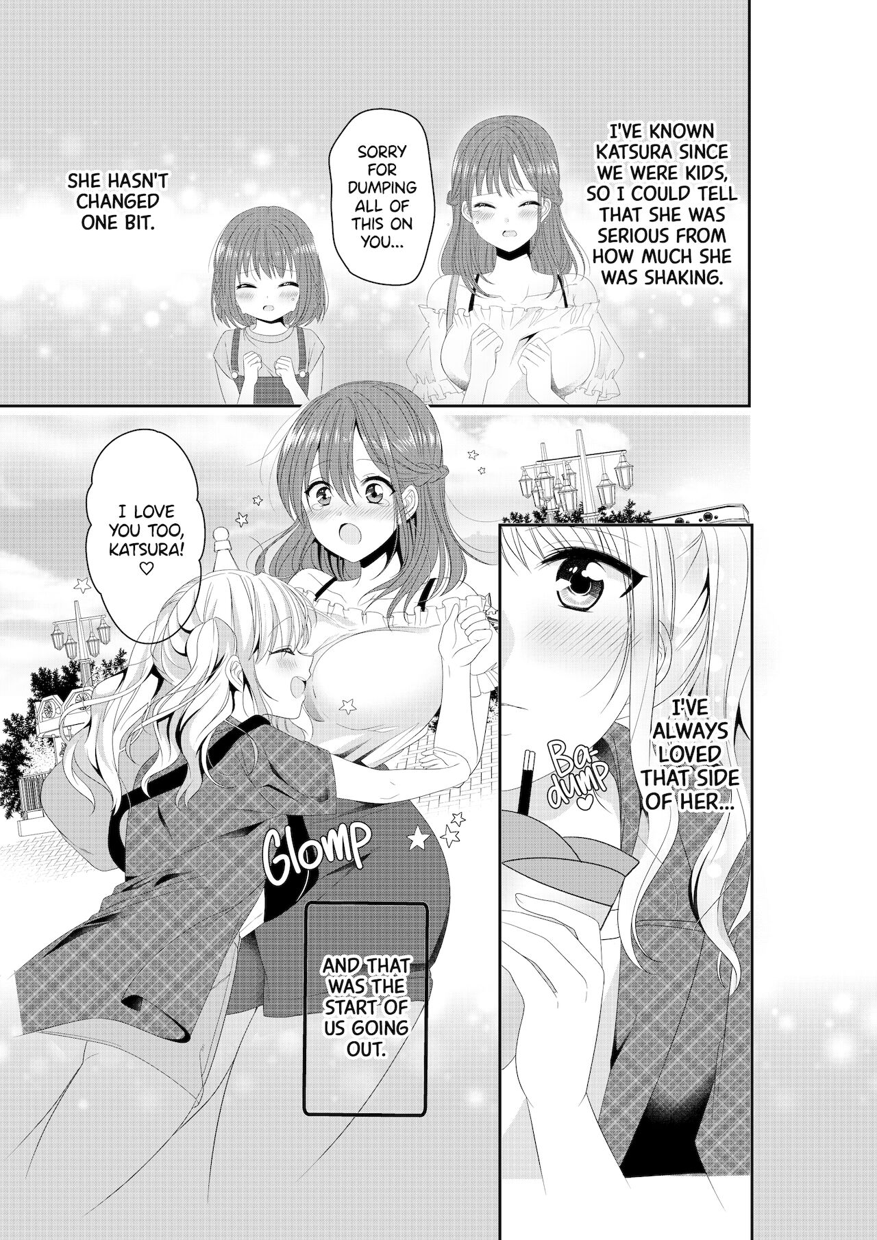 [No Such Agency (しのぎあさ)] 幼馴染は肉食系⁉今日から身長差百合ップル [英訳] [無修正]