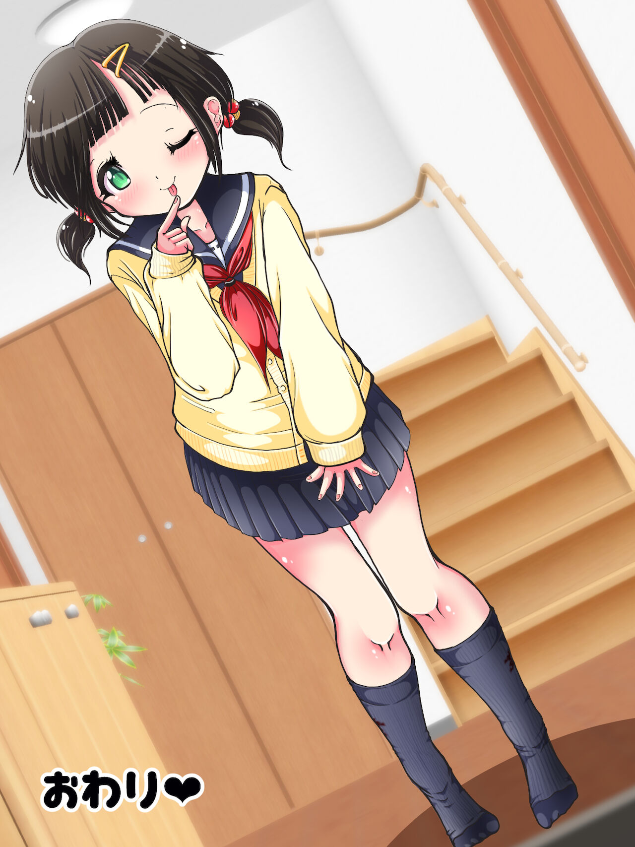 [オネアシ]何でもするって言ったよね?じゃあ…足でイカせてイイかしら?