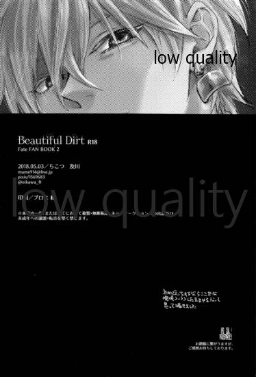 (Super ROOT4to5 2018) [ちこつ (及川)] Beautiful Dirt (Fate/Zero)