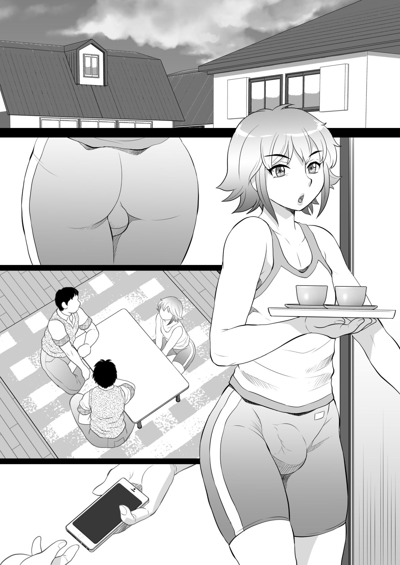 [風船クラブ「黒式!」 (風船クラブ)] 俺が男の娘になるわけがない! [英訳]