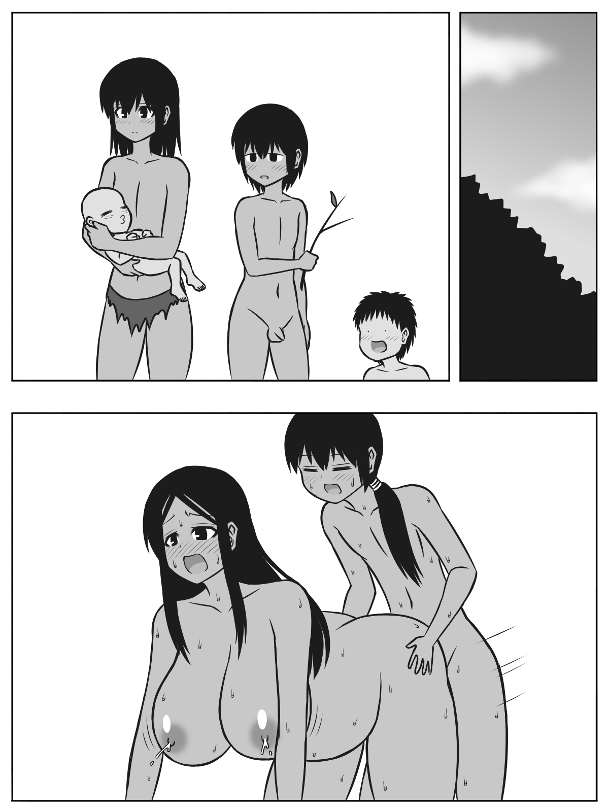 [(sato→汁人→)Sato] 無人島にショタとお姉さんが流れ着いたら子作りくらいしかやる事は無い