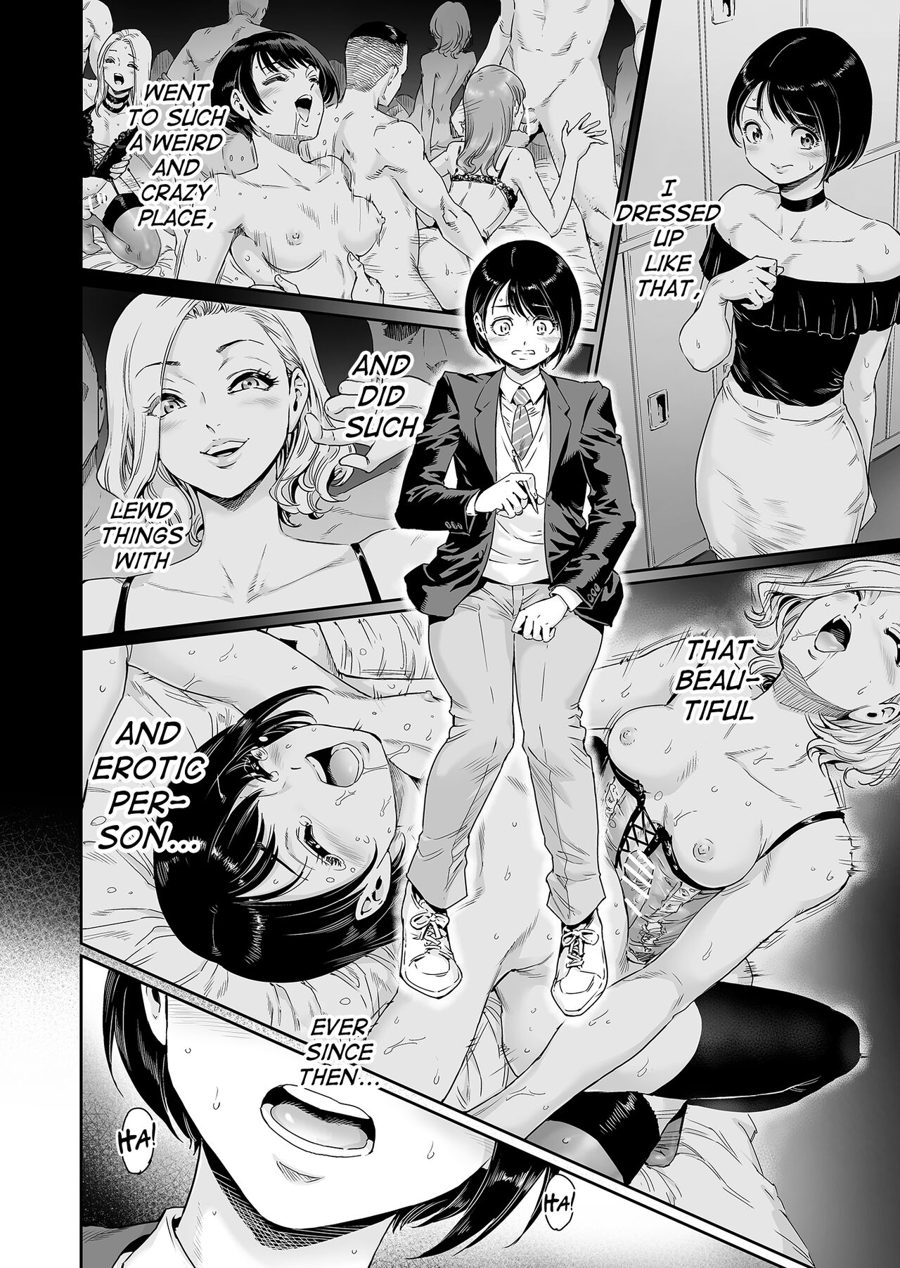 [所帯庵 (あいあん)] めすどUP!! 軽はずみにハッテン場に行ったらめちゃくちゃメス堕ちさせられちゃいました [英訳]