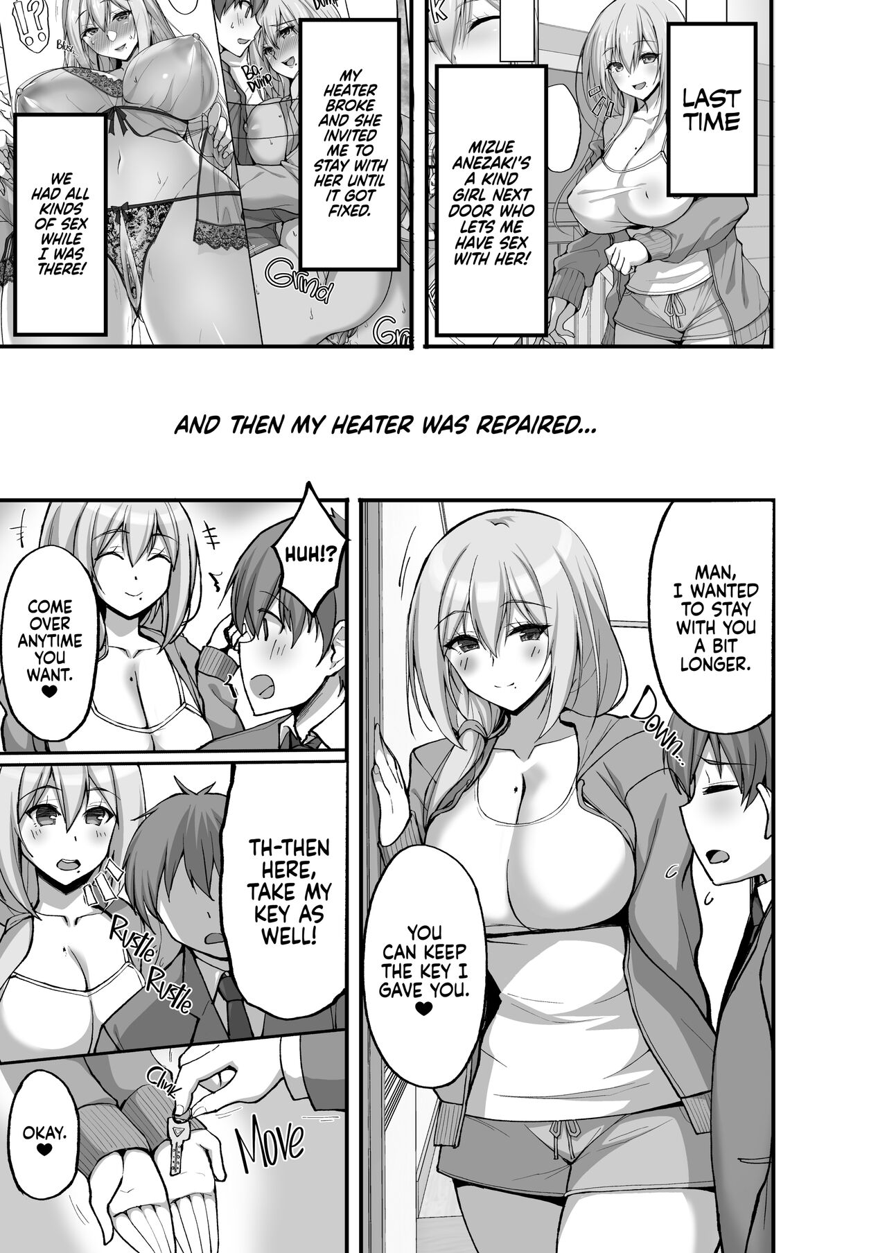 [らぼまじ! (武田あらのぶ)] えっちなお姉さんは、好きですか?3 ～隣のお姉さんと一カ月間、射精管理と搾精性活編～ [英訳] [無修正] [DL版]