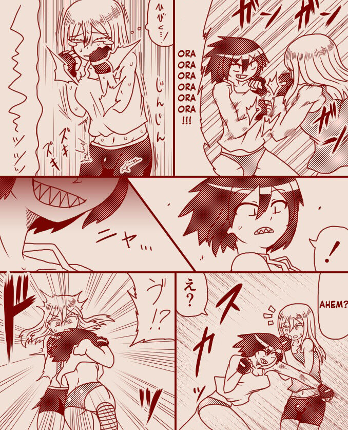 ボディチェックと称し玉責めされちゃうふたなりの女の子格闘家