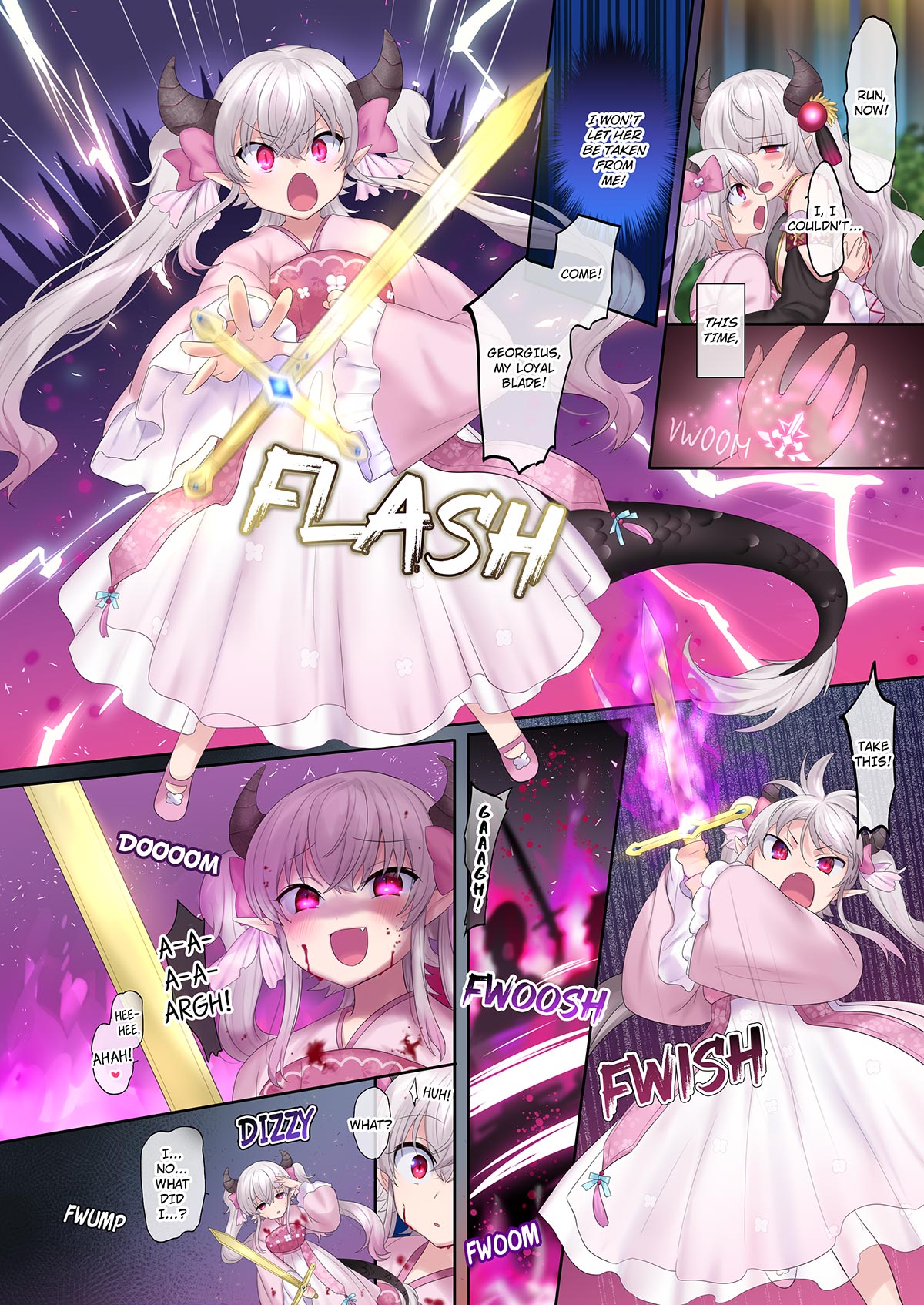 [TSFのF (柊ぽぷら, 四葉チカ)] 勇者悪に堕ちる～龍姫メイファの覚醒～